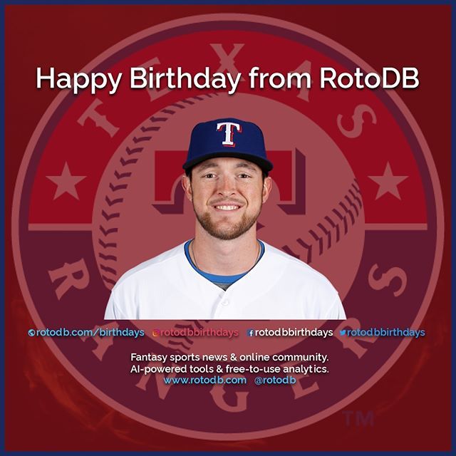 rotodbbirthdays's tweet photo. https://t.co/nNlO51CM0h Happy 27th Birthday Jeffrey Springs (Texas Rangers) from @rotodb #HappyBirthday #HBD #Birthday #CakeDay #Sports #Fantasy #FantasySports #MLB #MajorLeagueBaseball #Baseball #FantasyBaseball #TexasRangers #Texas #Rangers @Rangers https://t.co/fQ91OE72uJ