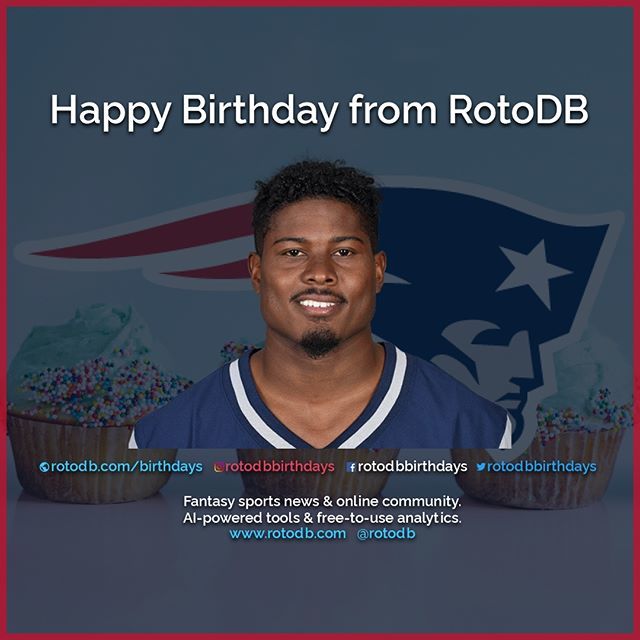 rotodbbirthdays's tweet photo. https://t.co/USxfHbLNoS Happy 26th Birthday Jonathan Jones (New England Patriots) from @rotodb #HappyBirthday #HBD #Birthday #CakeDay #Sports #Fantasy #FantasySports #NFL #NationalFootballLeague #Football #FantasyFootball #GoPats #NewEngland #Boston #NE #NewEnglandPatriots #NEP… https://t.co/BnNDYVDeCQ