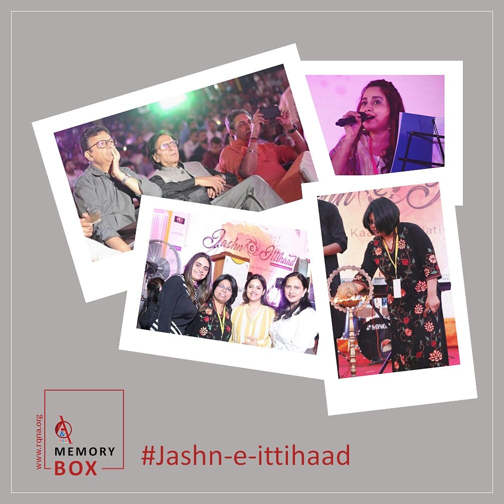 Most beautiful things are memories and moments Some of nostalgic #FlashbackFriday memories on the display from the memory box of <a href="/Ques_Associates/">Question Associates</a> beautiful moments of <a href="/jashneittihaad_/">Jashn-e-ittihaad</a>, a <a href="/KaafiyaPoetry/">Kaafiya</a> initiative, organised by Q n A events

#QnAevents #Jashneittihaad #MemoryBox