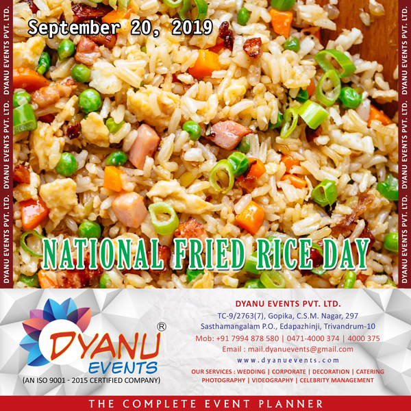 dyanu_e's tweet photo. Fried rice is the star of the meal. Its flavor captures the diners’ hearts and keeps them coming back for more.More adventurous foodies can spice it up with Spicy Chicken Rice.
Call us on📲 0471 - 4000 374 /+91 7994 878 580
#Dyanuevents #trending #eventplanners #marriagefunctions https://t.co/T2o30jftuv