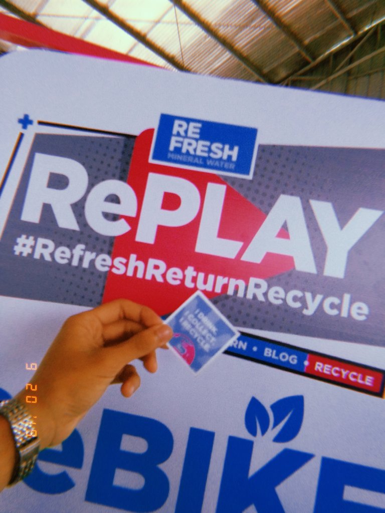 RusselAndreii's tweet photo. #RefreshReturnRecycle
#RefreshWater https://t.co/mpIpU4KmtX