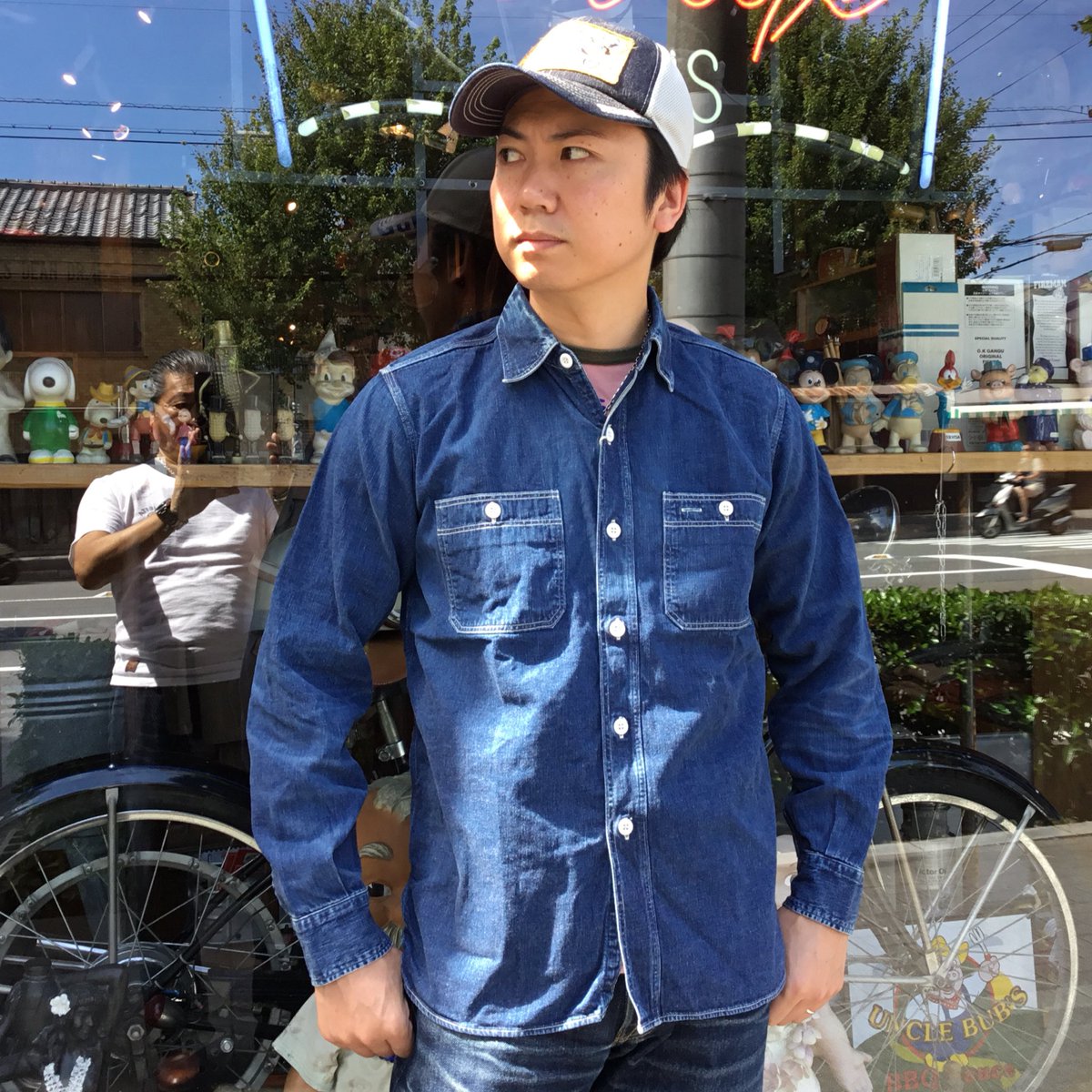 ウエアハウス デニム ウェスタン シャツ ウェアハウス デニムシャツ