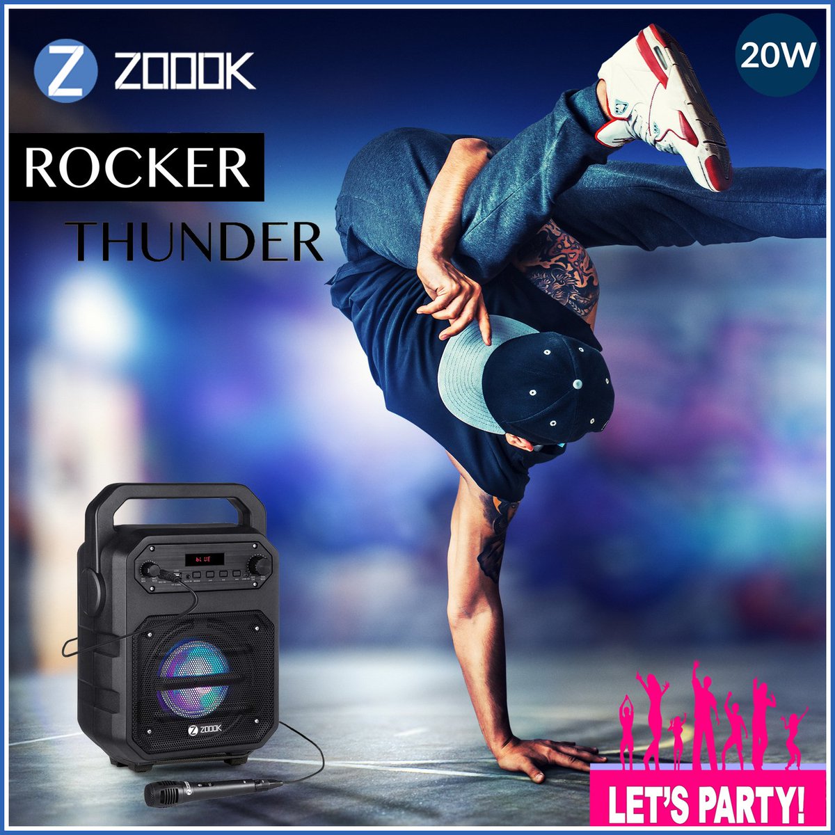 zoook rocker thunder 20
