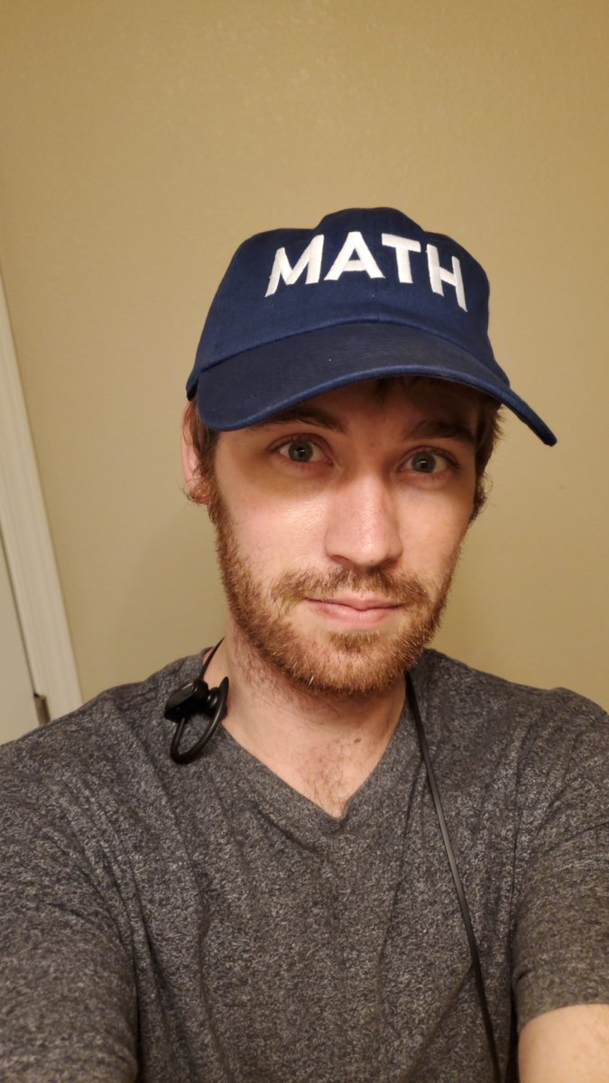 duder_1989's tweet image. FINALLY GOT MY MATH HAT!!!
#MATH
#MakeAmericaThinkHarder 
#YangGang2020