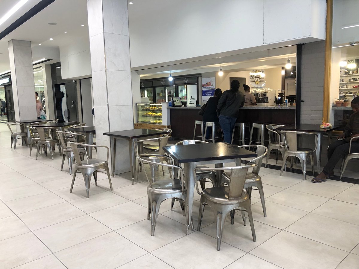CelliersJ1's tweet photo. Coffee in Windhoek this am .. visiting #teamFNB .. NAM beat SA to killing cheques .. take that ๐ https://t.co/GTcJ0bzpEJ