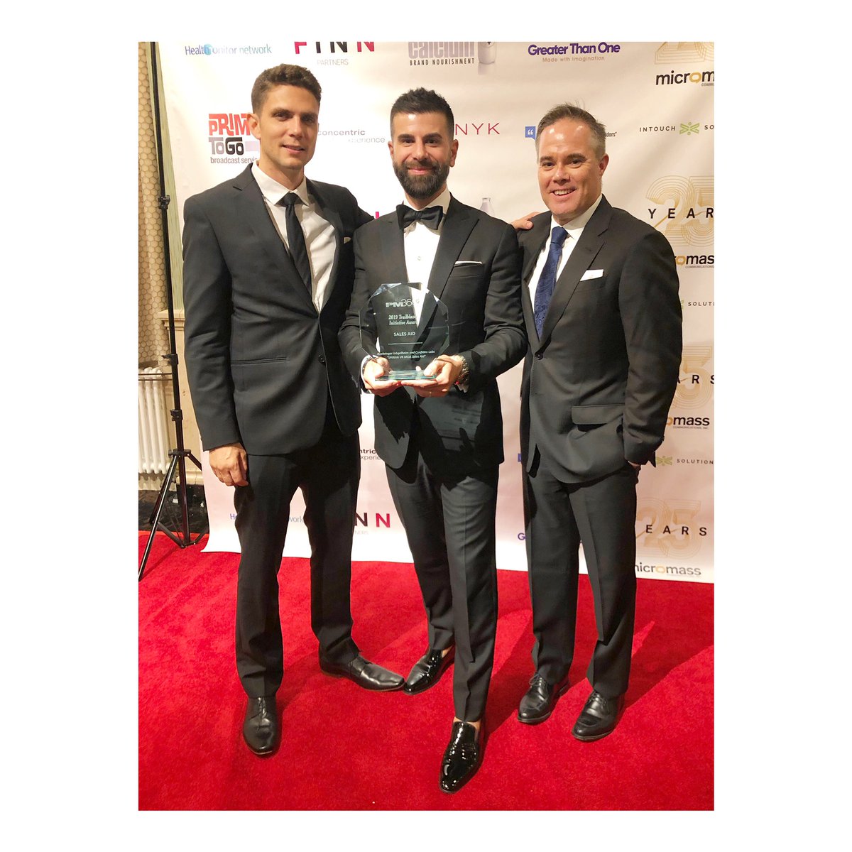 ConfideoLabs's tweet photo. Great night!  Honored and humbled to earn GOLD for Best Sales Aid again this year at the 2019 #PM360TrailblazerAwards.

Thank you @PM360online, judges and colleagues.  Congrats to all of the other winners! 

#VR #VRDetail #PharmaMarketing https://t.co/4XqGHFxbyM