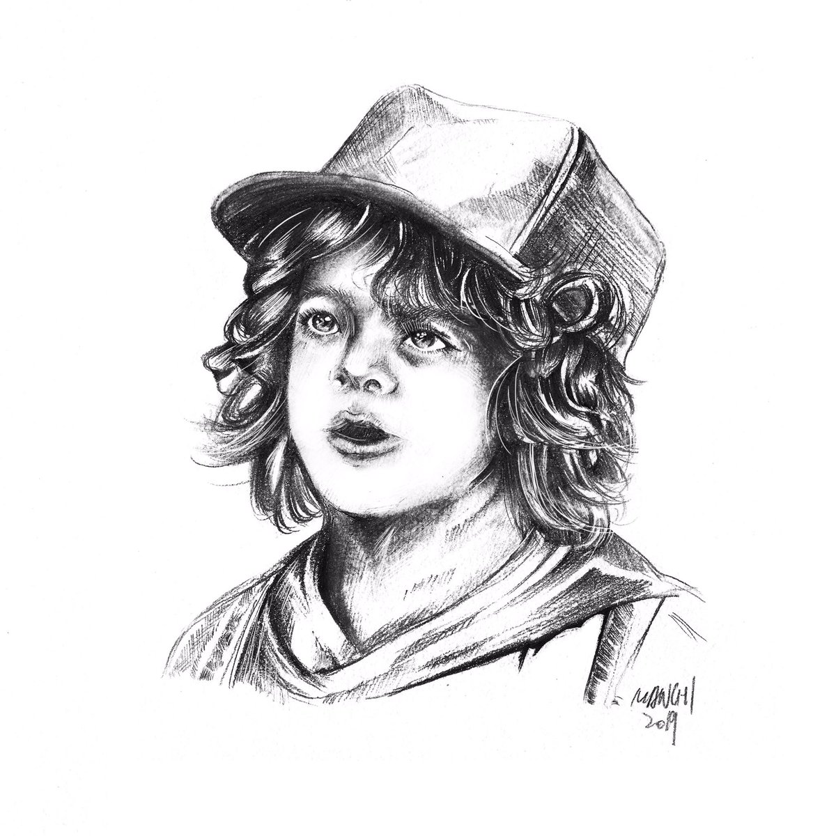 Manchiart Dustin Gatenm123 Strangerthingstv Netflix Dustin Strangerthings Netflixstrangerthings Netflix Strangerthingsdrawing 畫畫 畫 手繪 Sketch Sketching Inkart Blackandwhite Draw Drawing Illustration Art 插畫
