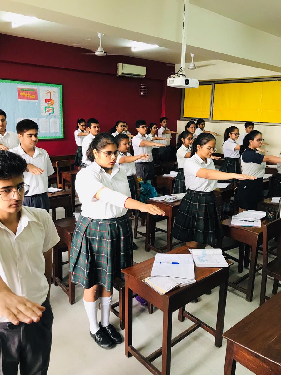 On the occasion of Swachhata Hi Seva Campaign 2019 NMS Students took up awareness campaigns against the Single Use Plastic in Jaipur. #SwachhataHiSeva #SHS2019 #StudentsOfNMS