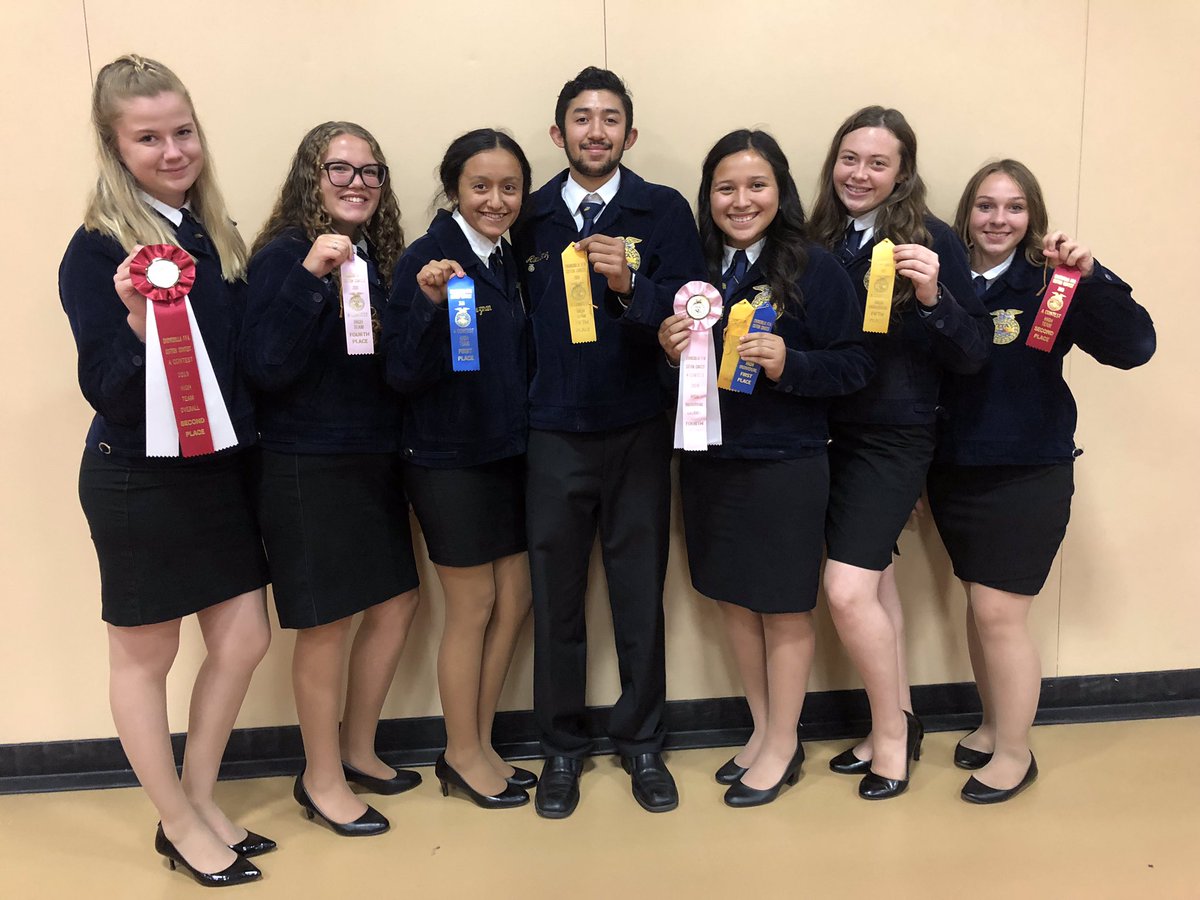 exeterffa's tweet photo. Congratulations to the Exeter FFA Cotton Judging Team! The A team placed 2nd overall and Mayalina Puerner placed 4th high overall individual. #exeterffa #sjrgetsocial https://t.co/apLoey6wlk