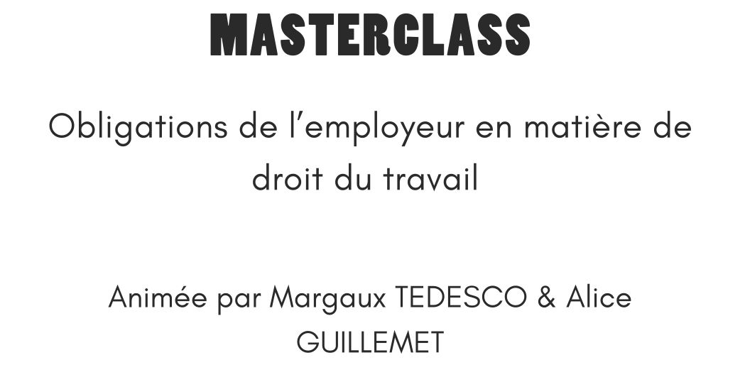 weare_bold's tweet image. Rendez-vous à @joinstationf - 14h00 pour une Masterclass sur les obligations des employeurs en matière de droit du travail 🤓 #droitsocial #stationf