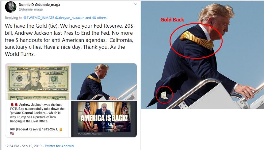  @donnie_maga was sooooo right.  Love the tie  @realDonaldTrump and I love you. 