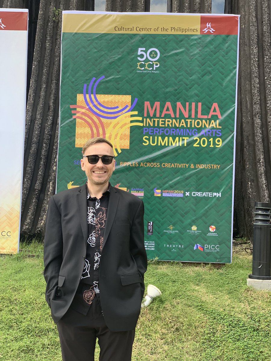 KristopherMcD's tweet photo. Cultural Diplomacy is the Soul of a Nation! Celebrating what makes us all unique and participating in the first Manila International Performing Arts Market. Image from @DaloyDC showcase. https://t.co/Yk2vh8ZZ7U