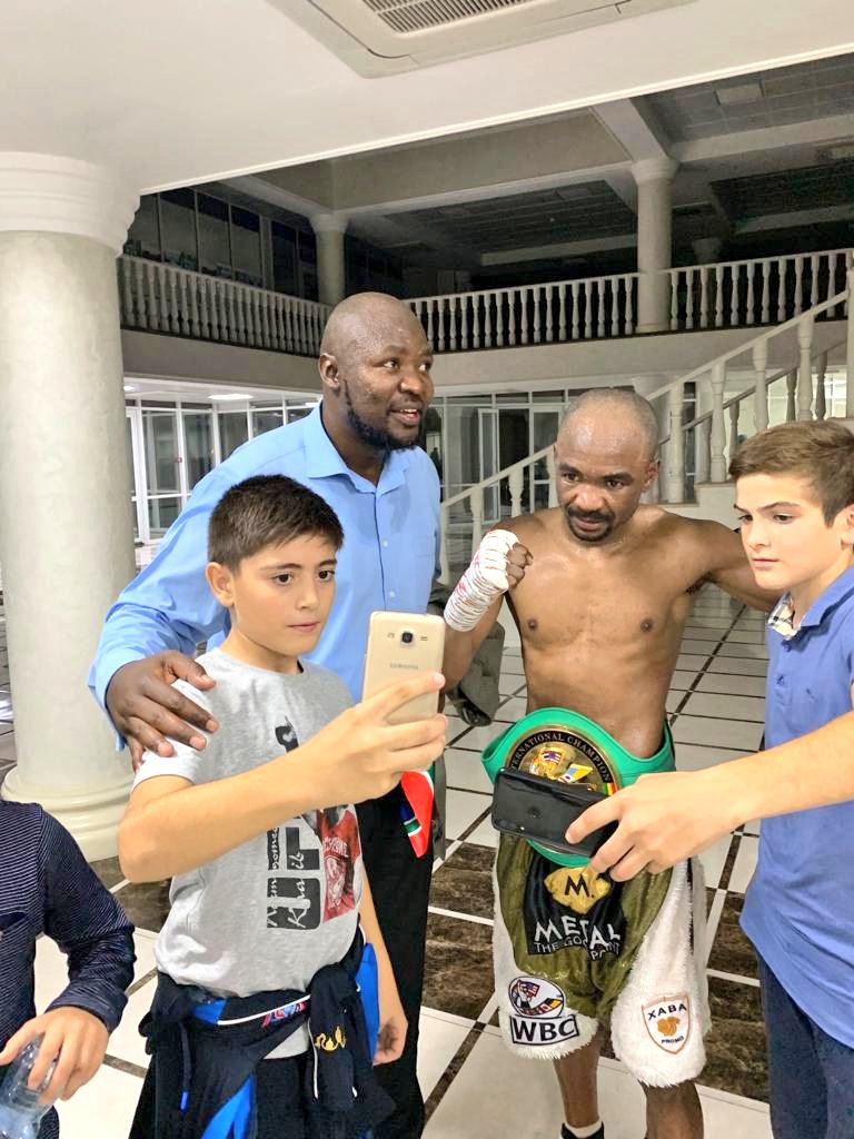 TimesBoxing's tweet image. Jackson "Van Tonder" Chauke won the WBC International flyweight title last night with unanimous points decision over Mekhdi Abdurashedov in Russia, Grozny City.