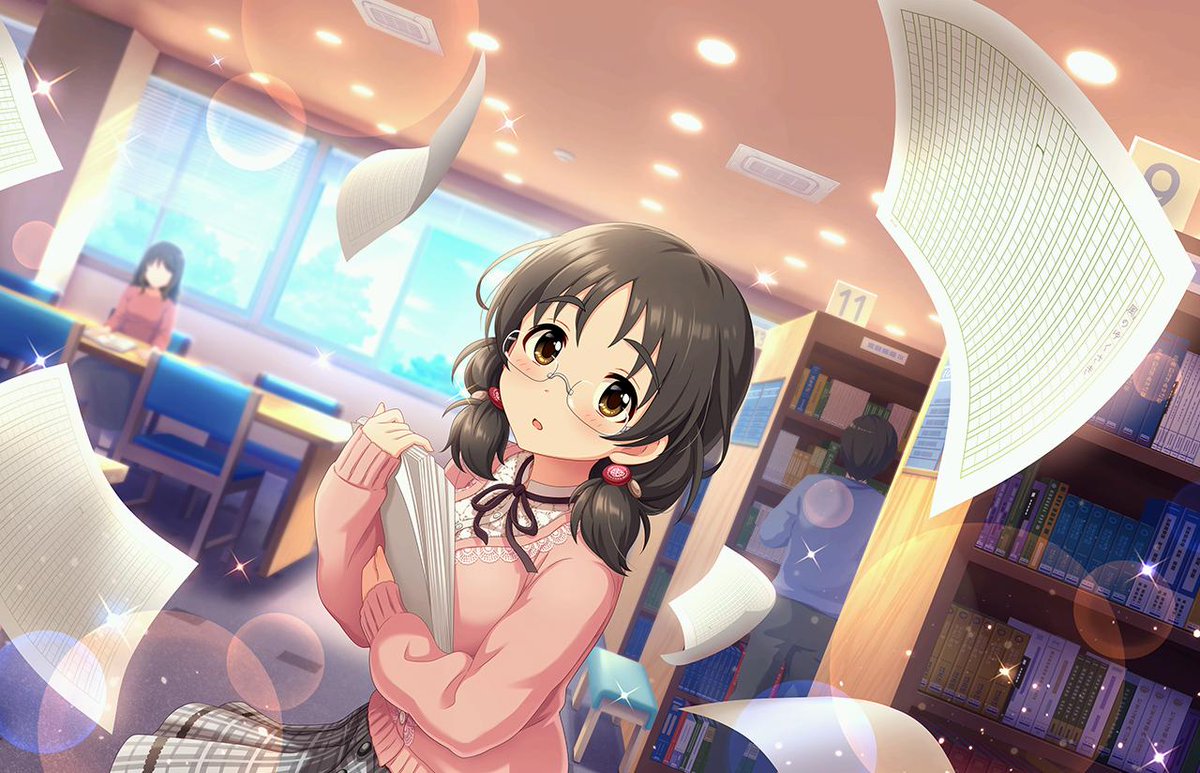 The second new SSR idol is Fuka Asano!Visual is her highest stat!Her skill ...