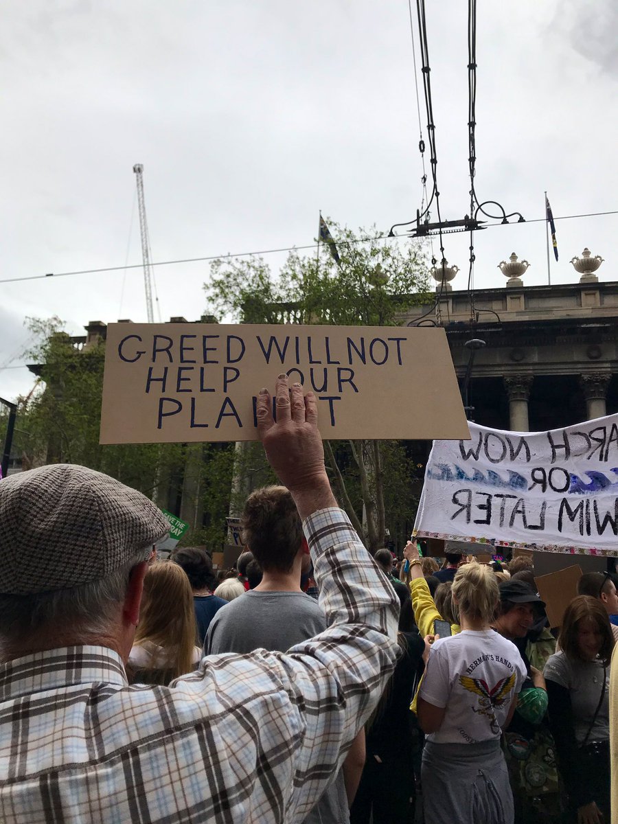 molellis's tweet photo. What a turn out #Adelaide #ClimateStrike. Always an incredible experience to be a part of a crowd like this. Filled with hope, inspiration &amp; determination. Now it’s time to see some strong leadership from @ScottMorrisonMP. This is your daughters’ future too. #schoolstrike4climate https://t.co/krDwuSCV3l