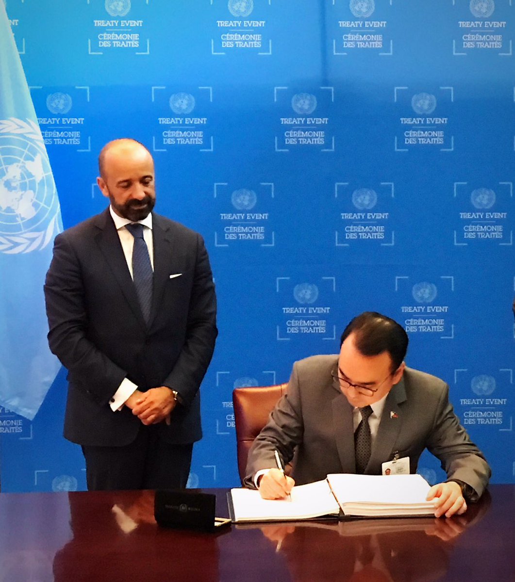 #OnThisDay in 2017, the Philippines signed the Treaty on the Prohibition of Nuclear Weapons at the United Nations (UN) Headquarters in New York City, USA.