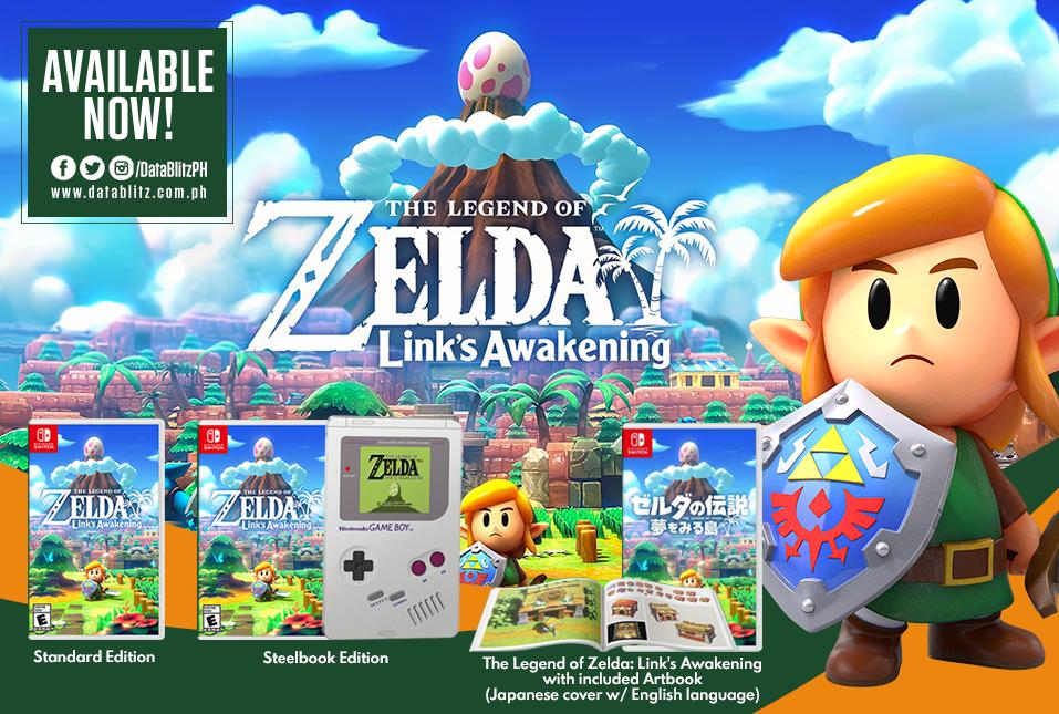 Legend of Zelda Link's Awakening - Nintendo Switch Standard Edition  (European Version)