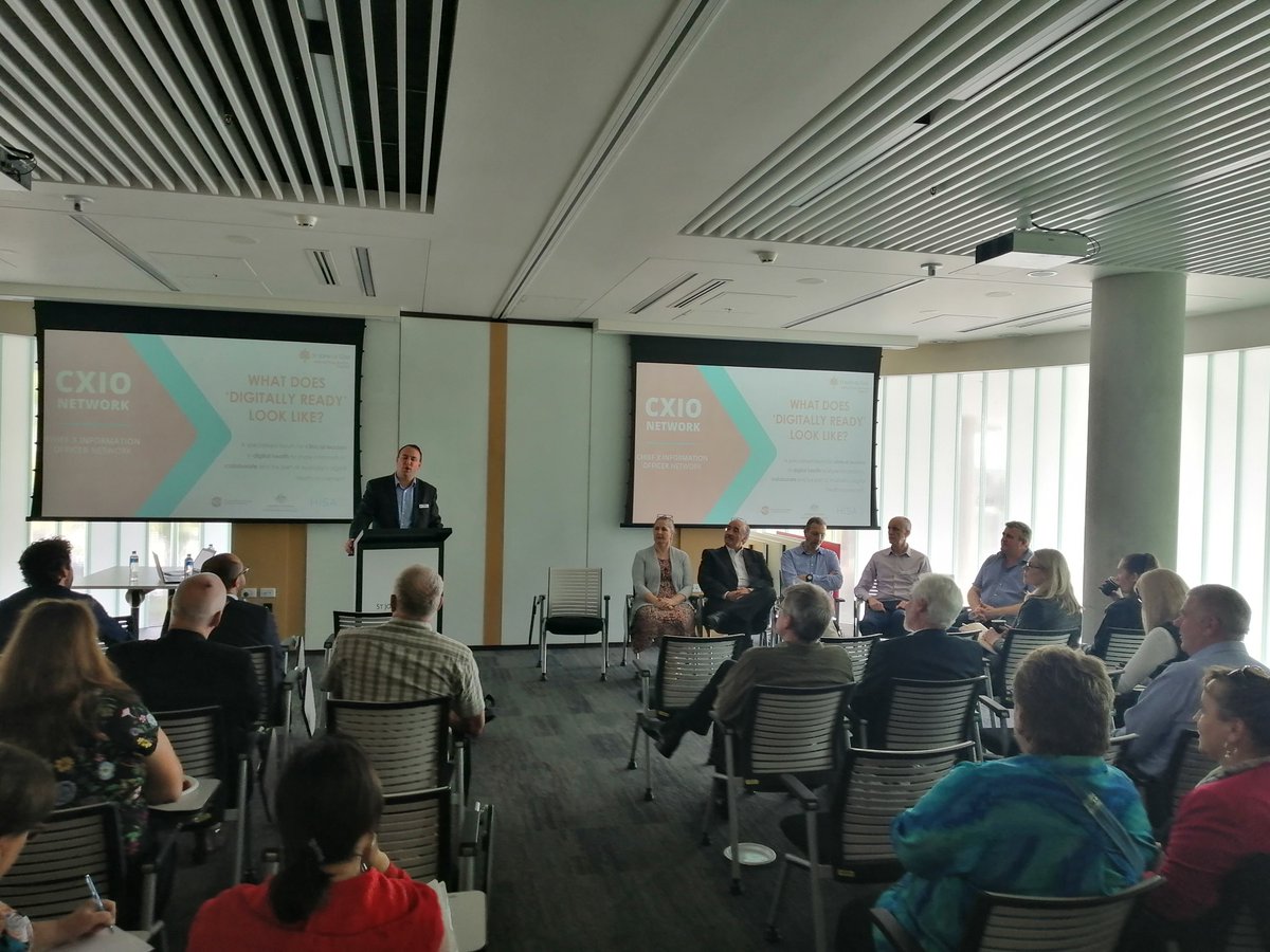 Clinicians and #clinicalleaders joined us in #perth today for an engaging discussion on #digital readiness at the #CXIONetwork grand round event <a href="/sjog_healthcare/">St John of God Health Care</a> <a href="/georgemargelis/">georgemargelis</a> @Felicity_Hodder