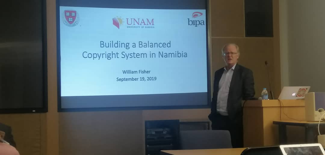 AfricanNetwork1's tweet photo. BIPA, Harvard University, NASCAM and University of Namibia (UNAM) currently at UNAM conducting a Public lecturer on Copyright Protection, all stakeholders were invited. https://t.co/pTCbu1TF40