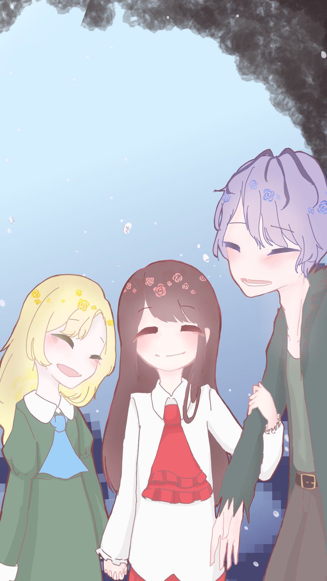 Twitter 上的 Saria 絵描きさんと繋がりたい Ib フリーゲーム 壁紙 Ibというフリゲのイラストをiphoneの壁紙サイズで描きました これ描くのめちゃくちゃ楽しかった T Co Tltofm67cc Twitter