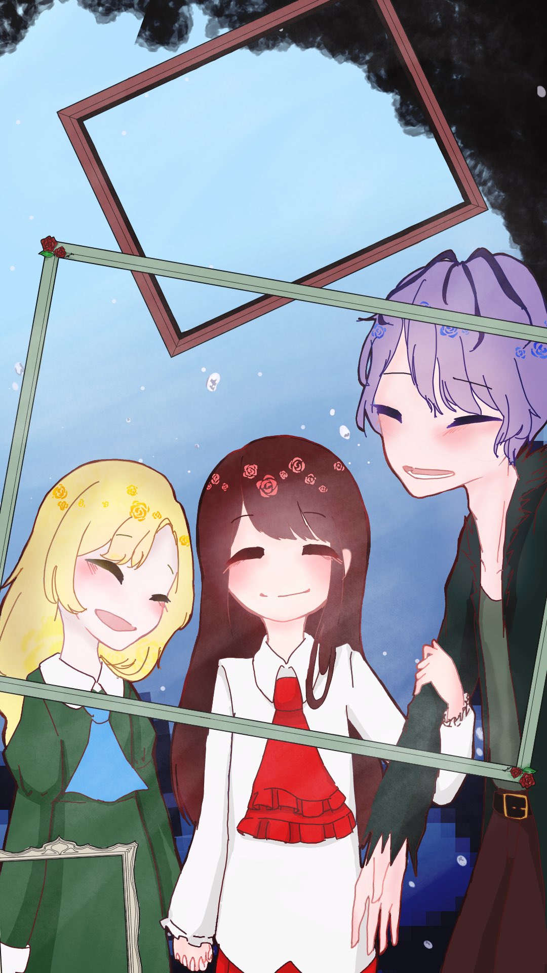 Twitter 上的 Saria しばらく低浮上 絵描きさんと繋がりたい Ib フリーゲーム 壁紙 Ib というフリゲのイラストをiphoneの壁紙サイズで描きました これ描くのめちゃくちゃ楽しかった T Co Tltofm67cc Twitter
