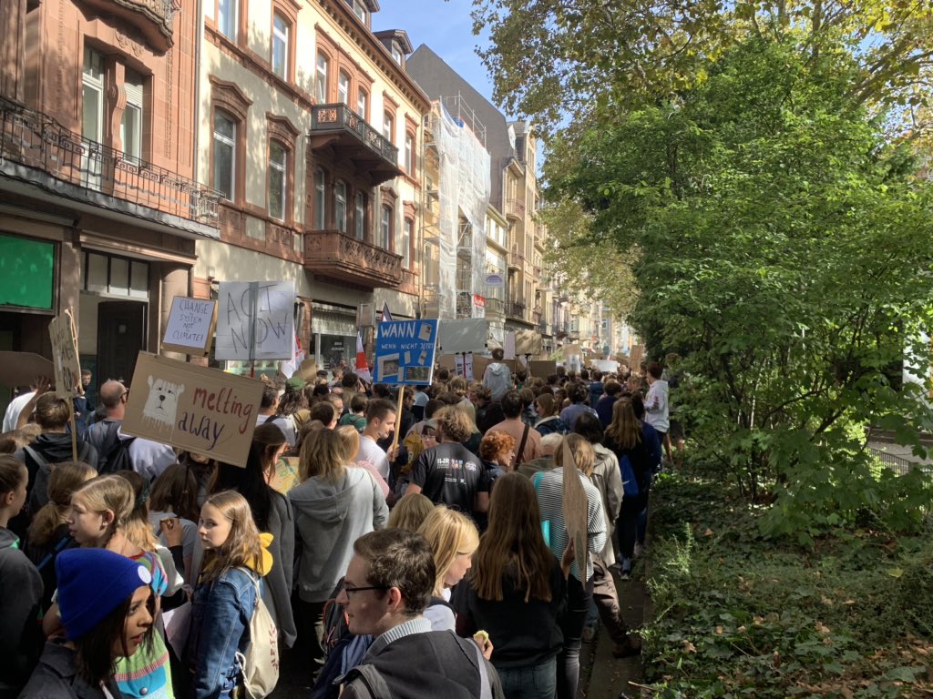 #FFF #KlimaStreik #ScientistsForFuture #Heidelberg