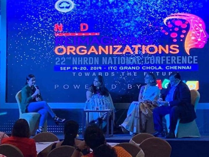 BARCIndia's tweet photo. Manashi Kumar delves on the positive impact of Diversity & Inclusion on corporate business strategies in a Power Panel at #NHRDNC19 #ReimaginingOrganizations @manashikumar1 @NHRDN @NhrdChennai https://t.co/SpPG8iFpBI