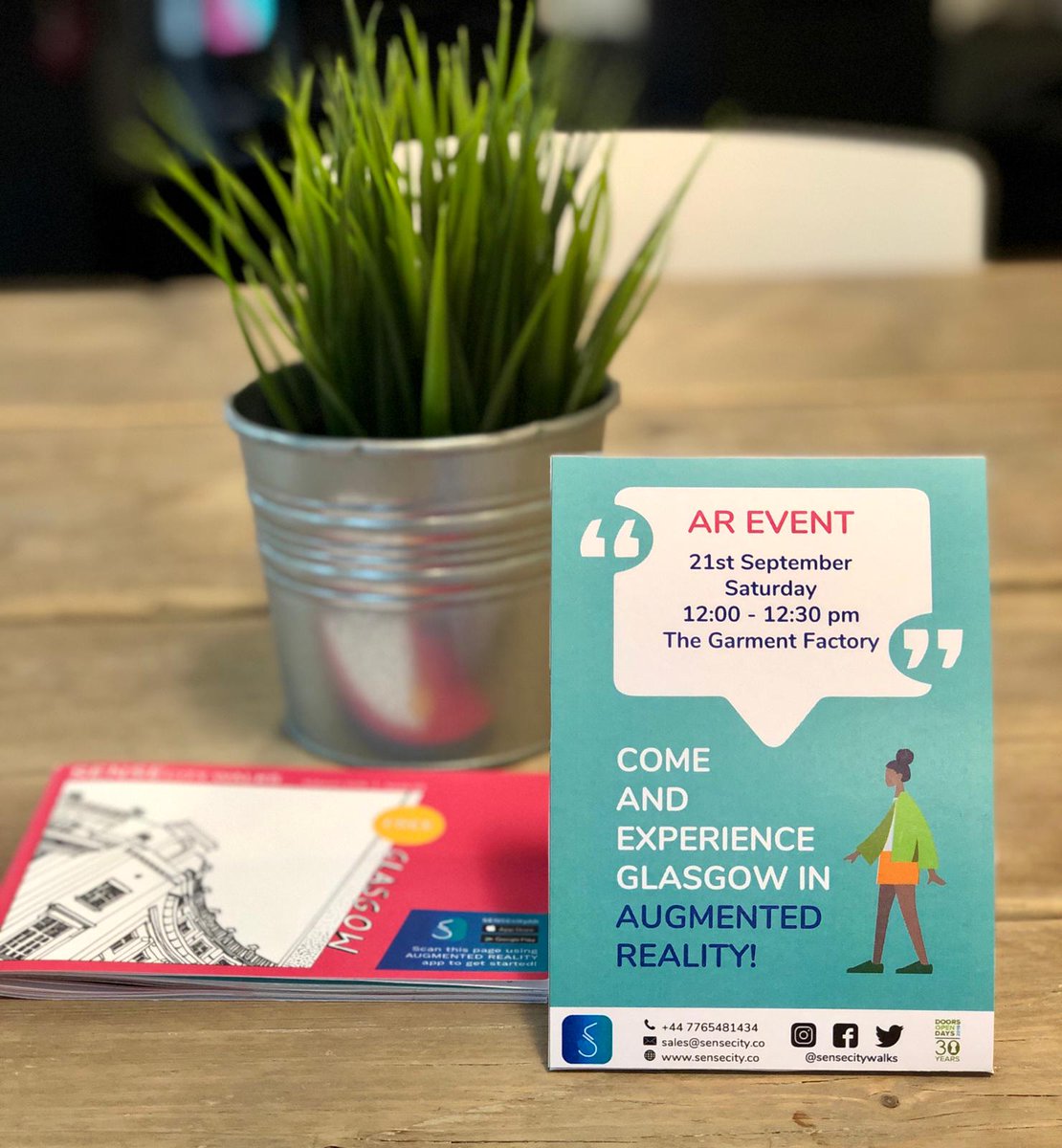 We're presenting at the Doors Open Day tomorrow at <a href="/thegarmentfact/">THE GARMENT FACTORY</a> 

Come and say hi if you'd like to experience Glasgow's stories in #AugmentedReality

#glasgowdoorsopenday 
#Glasgow

@GlasgowDOD