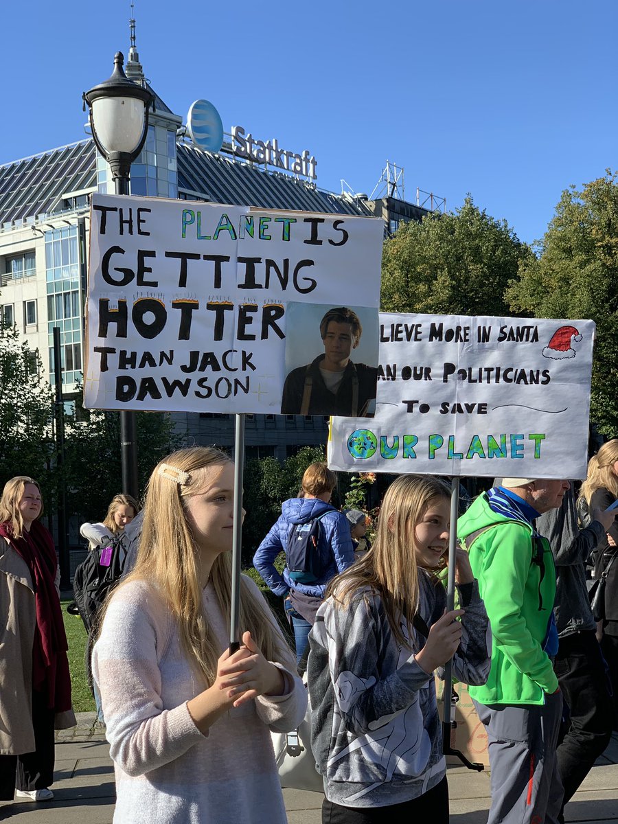 Andrèe and I are not in work today. We are in Oslo, Norway supporting the #ClimateStrike and encouraging the next generation to #ChooseLandscape with <a href="/talklandscape/">Landscape Institute</a>
