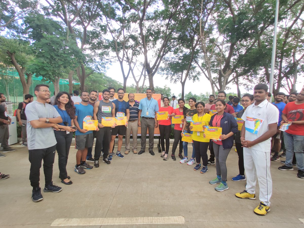 VOYPrakritiPark's tweet image. The human body has limitations, the human spirit is boundless. 600+ fitness enthusiasts from Hydsez gathered for infyrun and showcased why fitness is important. A few glimpses of the INFYHaleRun
#LifeAtInfy #InfosysHydSez #voyprakritipark #INFYHALERUN @Manisha_saboo