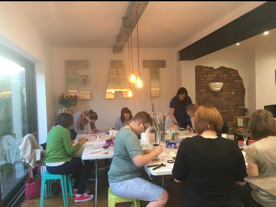 Not got your Friday night sorted yet?> There are still some spaces available for tonight's Glass &amp; Gossip at <a href="/attheglasshouse/">The Glasshouse Studio</a> - Call Jane on 07780 683366 asap to book your place #wetherby #harrogate #leeds #york