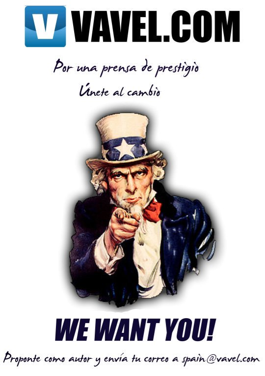 ¿Te gusta escribir y no te dan la oportunidad? Hazte oír, porque VAVEL lo haces tú y queremos contar contigo. Tú, que estás detrás de esa pantalla. Sí, tú, ¿a qué esperas? 

Manda un MD a nuestra cuenta principal ( <a href="/VAVELcom/">VAVEL</a> ) y te explicaremos cómo formar parte de la familia 😉