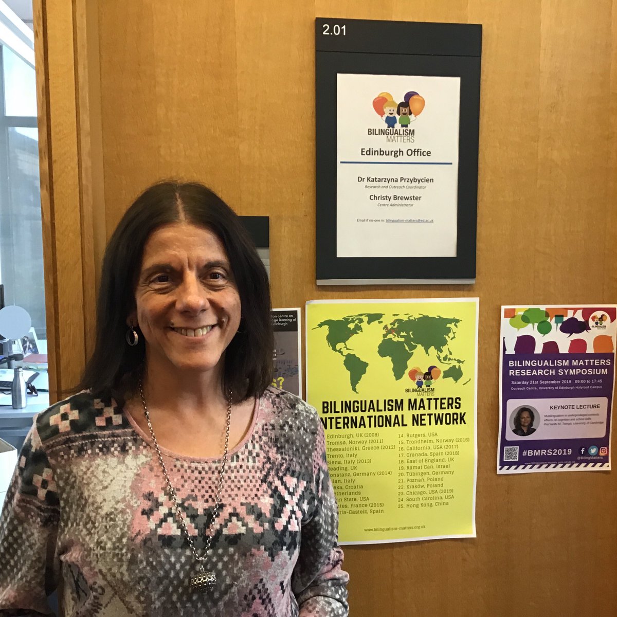 BilingMatters's tweet photo. Our Bilingualism Matters Annual Conference starts today! Welcome to all our international branch members joining us in sunny Edinburgh this weekend #BMConference19 #bilingualism https://t.co/e6R6KKsCH2