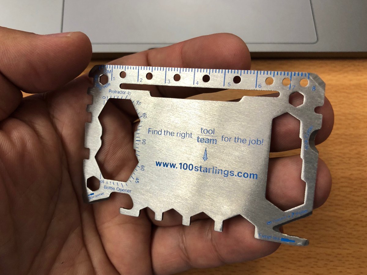 CodeBEAMio's tweet photo. Do you have the right tool for the job? Get yours at the @100Starlings booth. https://t.co/P5wTn8GRyE