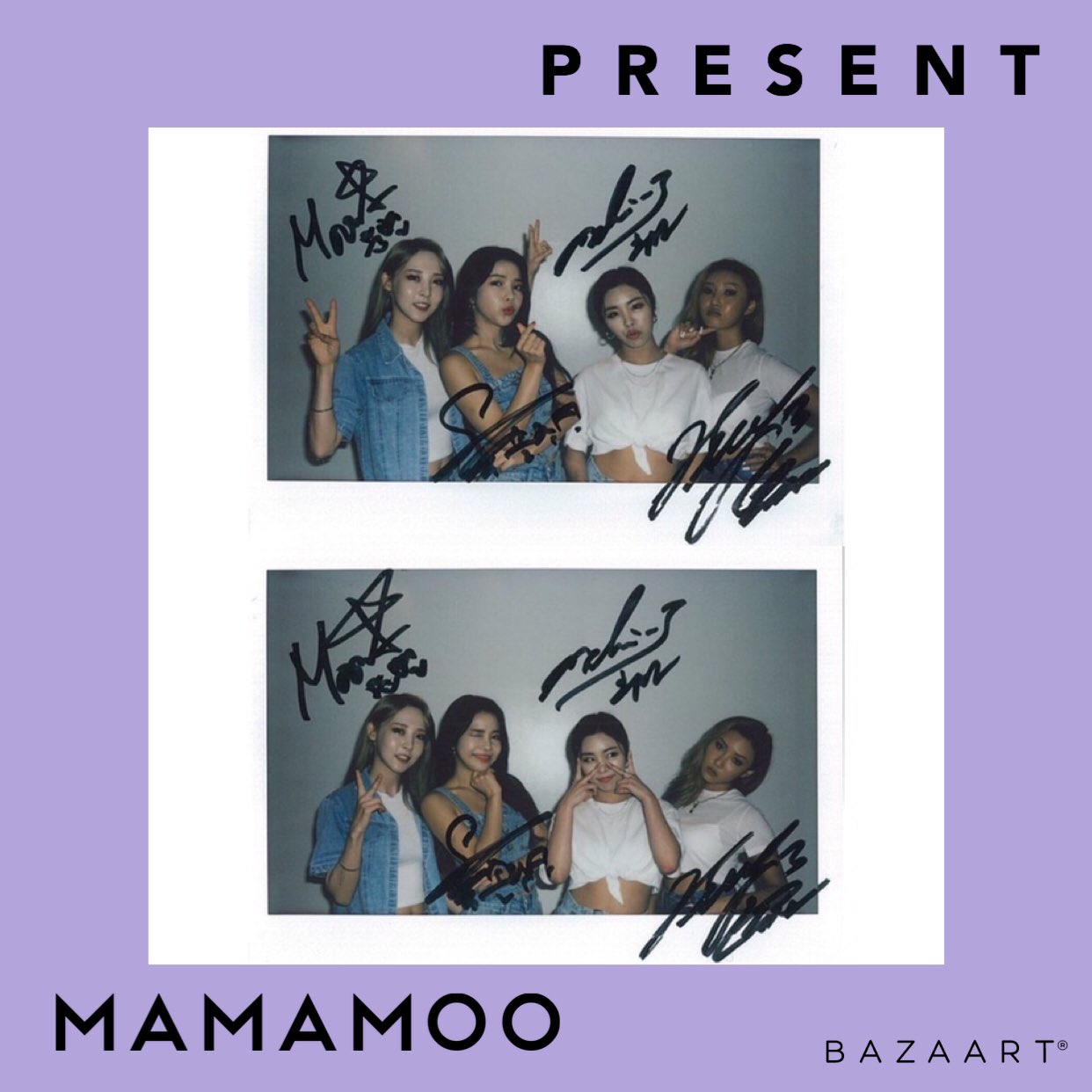 室内搬入設置無料 MAMAMOO ママム ソラ 直筆サイン チェキ - crumiller.com