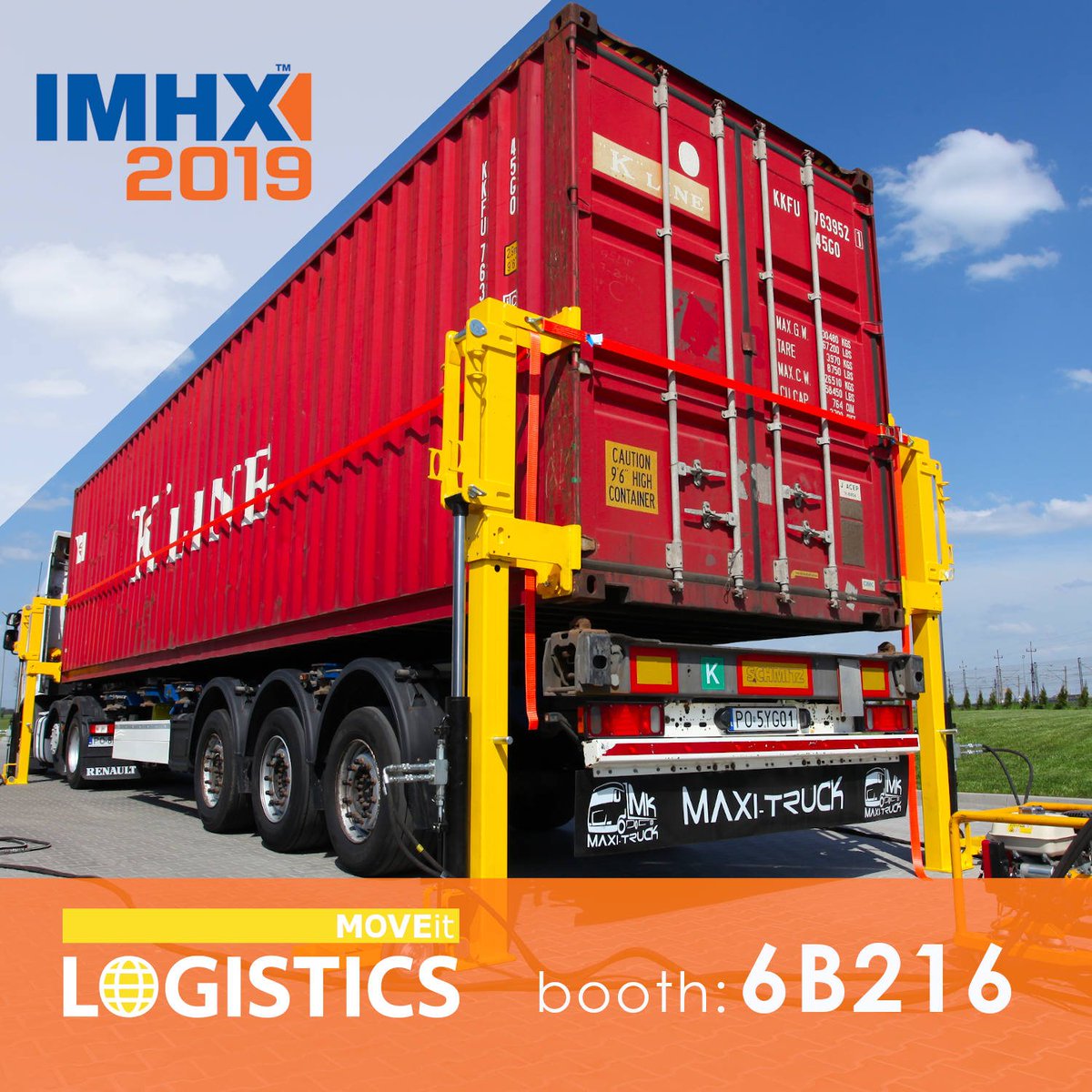 screenled1's tweet photo. Make sure to stop by our booth during @IMHX in Birmingham. We will present our container lifting solution. See you at stand #6B216
#IMHX2019 #imhx #logistics https://t.co/E2JIauw2ed