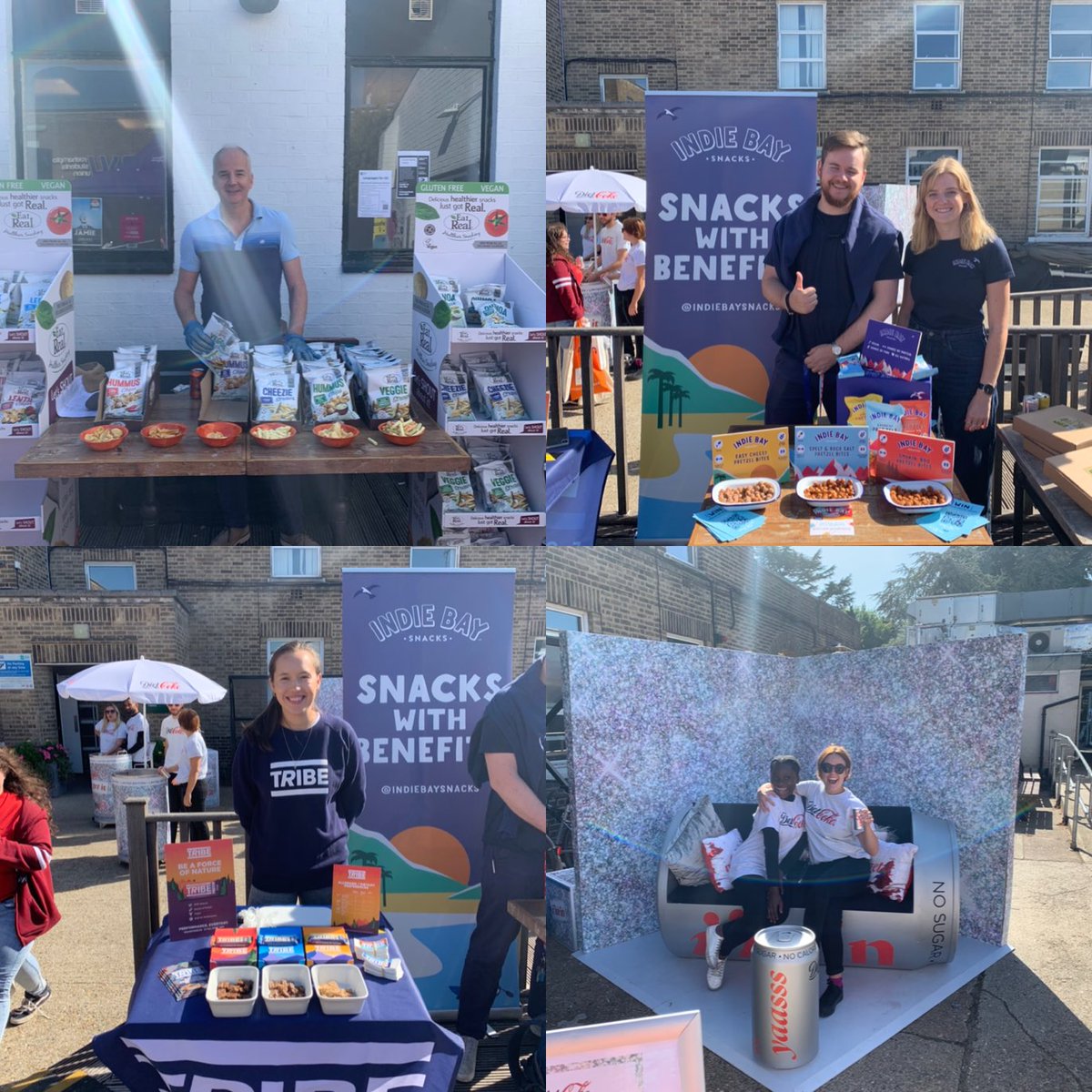 RoehamptonFood's tweet photo. Lots of happy suppliers greeting students and sharing their amazing food and drinks!ππ @redbull @CadburyUK @UCCCoffeeUK @cheetahfood @EatRealSnacks @IndieBaySnacks @DietCoke @the_tribe_way @DrinkDalstons #Ollysolives #Weareur #roefreshers #freshersfoodfayre2019 #freshersweek https://t.co/P3hqPnqfUt