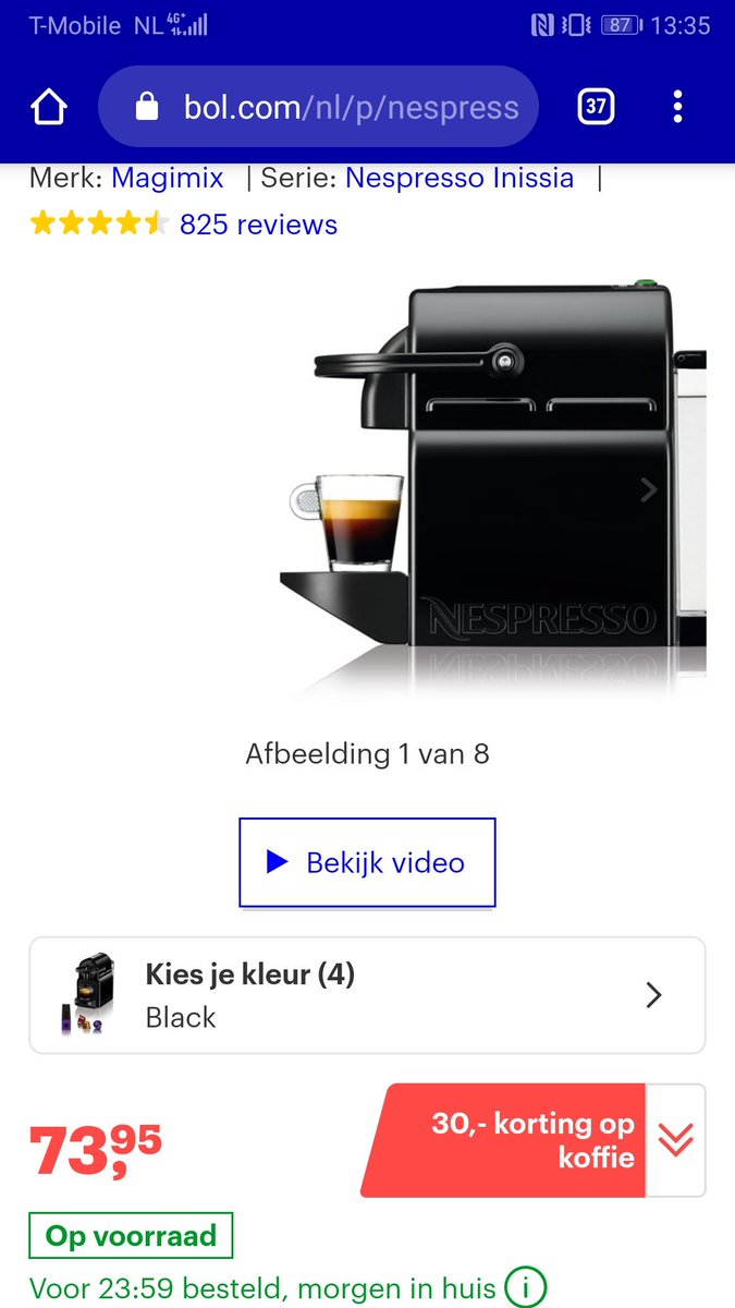 jandenederman's tweet photo. @bol_com En wat nu zo leuk is. Is dat na mij twee weken telefoontjes deal sticker is veranderd in een uitklapbare sticker waar je op kunt klikken🤔 https://t.co/S1fr8gtxhy
