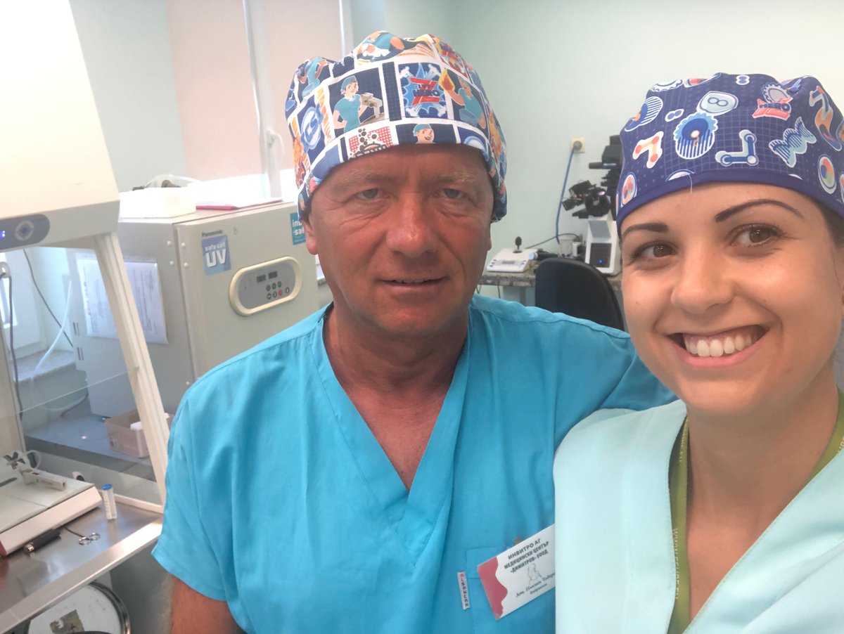 KitazatoIVF's tweet photo. Our #IVFHeroes of the embryology team at Medical Center Dimitrov in Bulgaria. If you want to be a featured IVF Hero don't hesitate to share your pictures with us! <3 Remember, teamwork makes the dream work! 💪 #Embryology #IVFLab #KitazatoIVF #Vitrification https://t.co/C1ZdfsvXkI