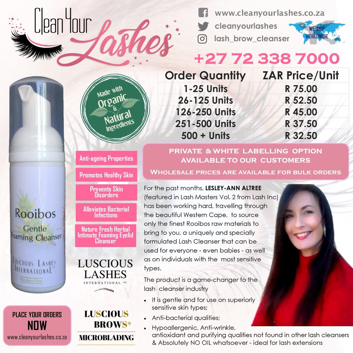CleanLashes's tweet image. Clean Your Lashes &amp;lt;info@cleanyourlashes.co.za&amp;gt;
