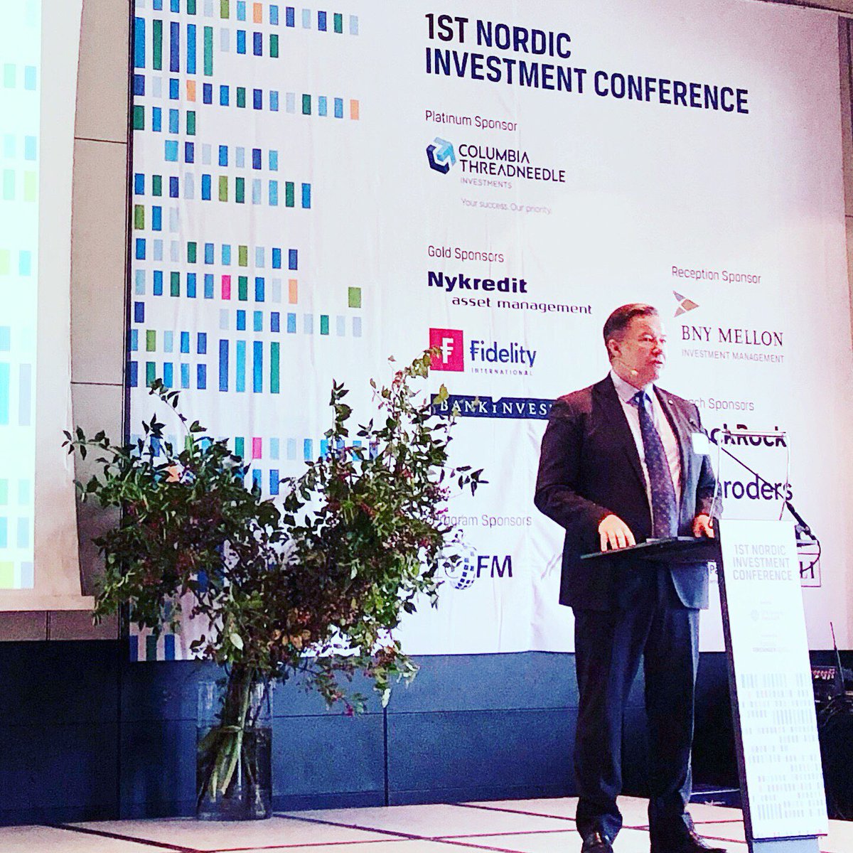 garybaker's tweet photo. Very happy to be in Copenhagen sharing a platform with a wonderful speaker line-up for our first ever Nordic Investment Conference, expertly hosted by CFA Society Denmark in collaboration with our local CFA societies from Finland, Sweden and Norway. https://t.co/4oo2W1egln