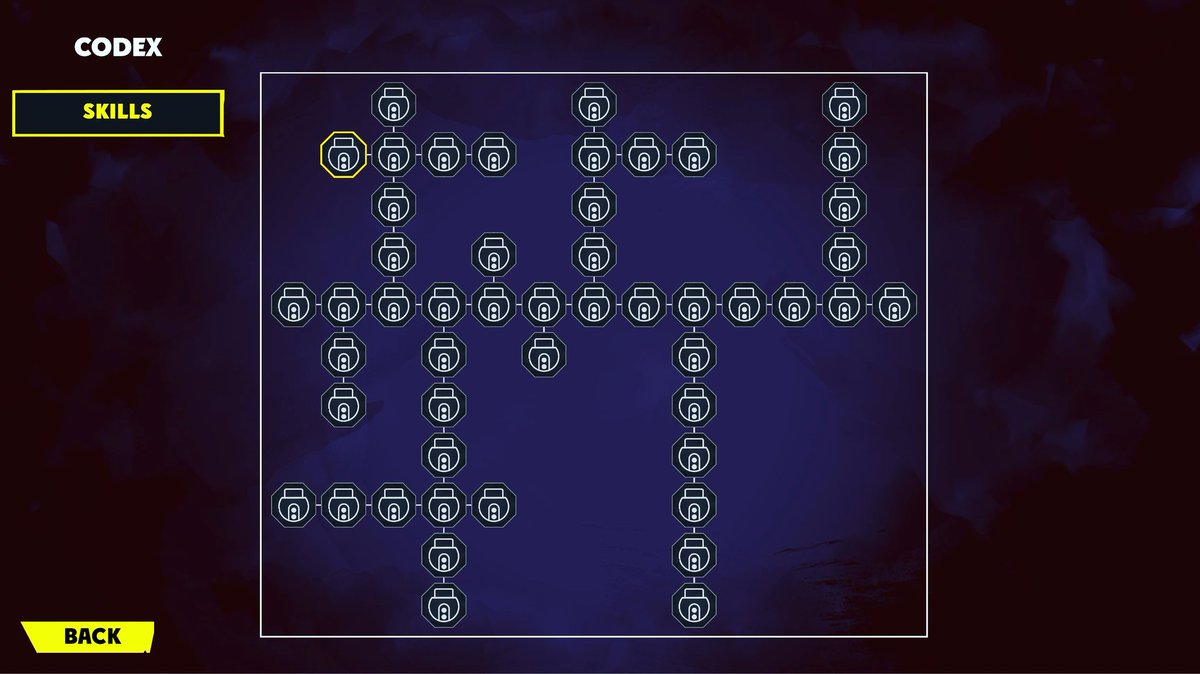 mist_hunter's tweet photo. A sneak peek of the skill tree in Mist Hunter. #gamedev https://t.co/W3Nj7GeGKY