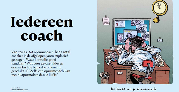 Onlangs verscheen in HP/De Tijd een artikel over de explosieve groei van coaches de afgelopen jaren. NOBCO-bestuurslid Miriam Oude Wolbers en Marco Tieleman, lid van de NOBCO-commissie EIA-keurmerk, komen in dit artikel uitgebreid aan het woord. > nobco.nl/nieuws/nobco-i…