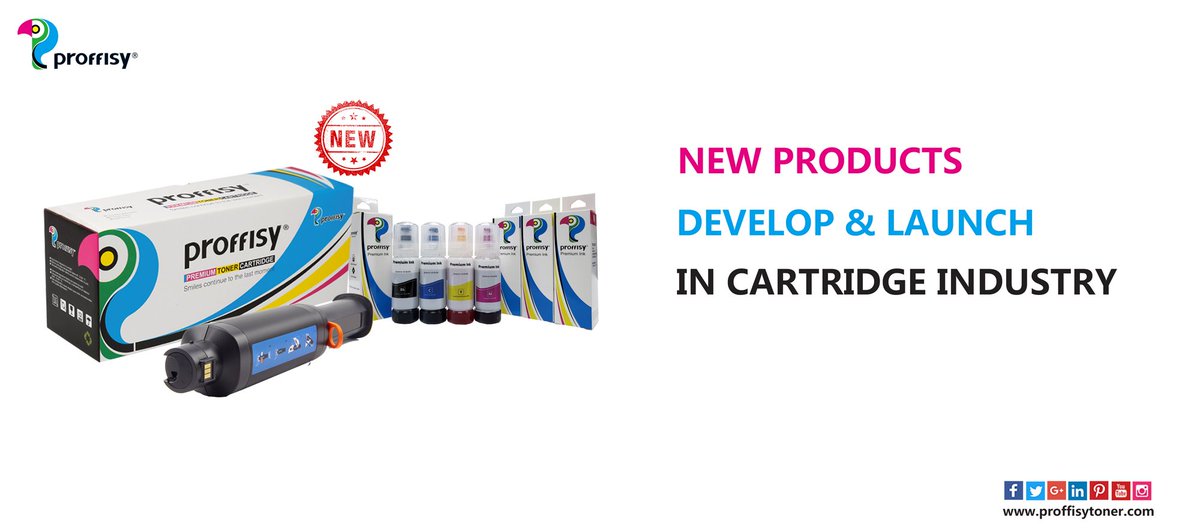 Proffisy's tweet image. #Proffisy New Products Develop &amp;amp;Launch in Cartridge Industry.

#NewCartridge #TonerCompatible #ITComputer #Printer

Contact Us:
Web: proffisytoner.com
E-mail: marketing@proffisytoner.com
Whatsapp: 0086 18938939387