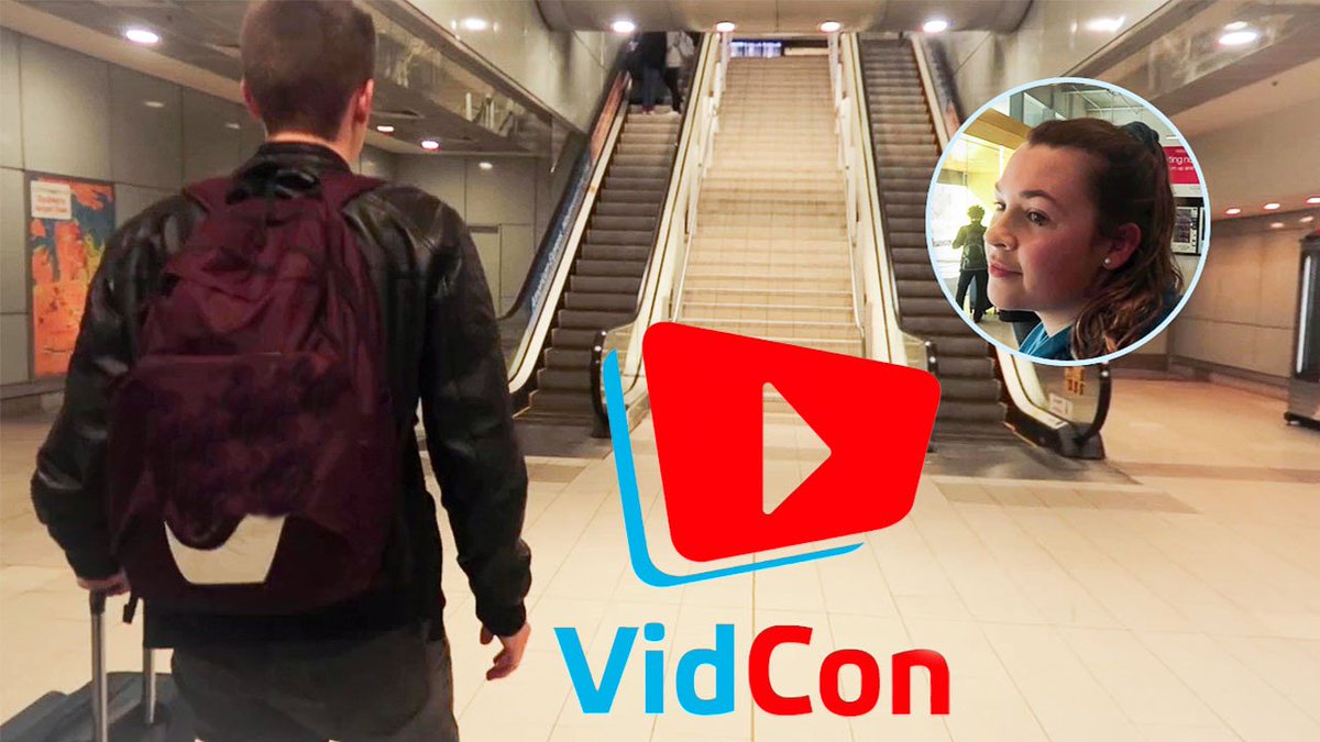 briannablake18's tweet photo. Sean and I travelled to Melbourne yesterday for VidCon 2019. We were running on 2 hours sleep but who cares, right? It was so worth it!

https://t.co/V4ZS9OEtza https://t.co/wjaFpKfmUl