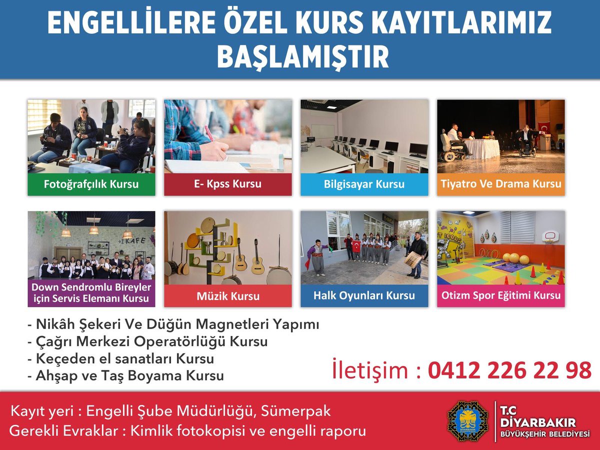 ahmetay_'s tweet photo. Diyarbakır’ın çocuklarına, gençlerine, annelerine hizmette sınır tanımayan Büyükşehir Belediyesi, bu kadim şehrin güzel yürekli engelli hemşerilerini ihmal eder mi?
#dahaiyisiniyaparız https://t.co/0jVu339pQ4