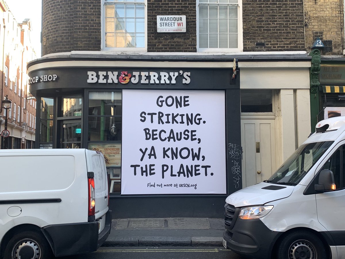 alicebell's tweet image. Nice one @benandjerrysUK