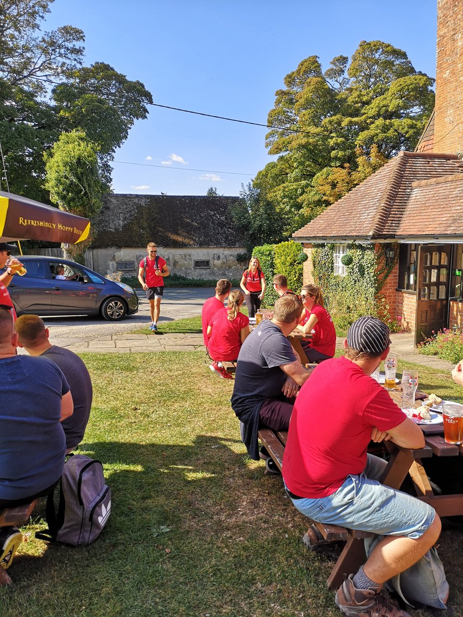 Springback_pr's tweet photo. When client meetings take on a whole new meaning. Catching up with @CBRESouthampton and team mates from #Birmingham, #Bristol and #Jersey as they stop off on their #superregion trek along the #southdownsway raising funds for @actnforchildren. Taking a camera to catch the action https://t.co/dHlzF1x96G