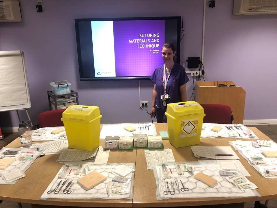 NUHEDUCATION's tweet photo. Suturing Course,
23 January 2020
20 February 2020
19 March 2020
Cost: £ 199
Interested e-mail DREEAM@nuh.nhs.uk. https://t.co/crPI0RVOE0