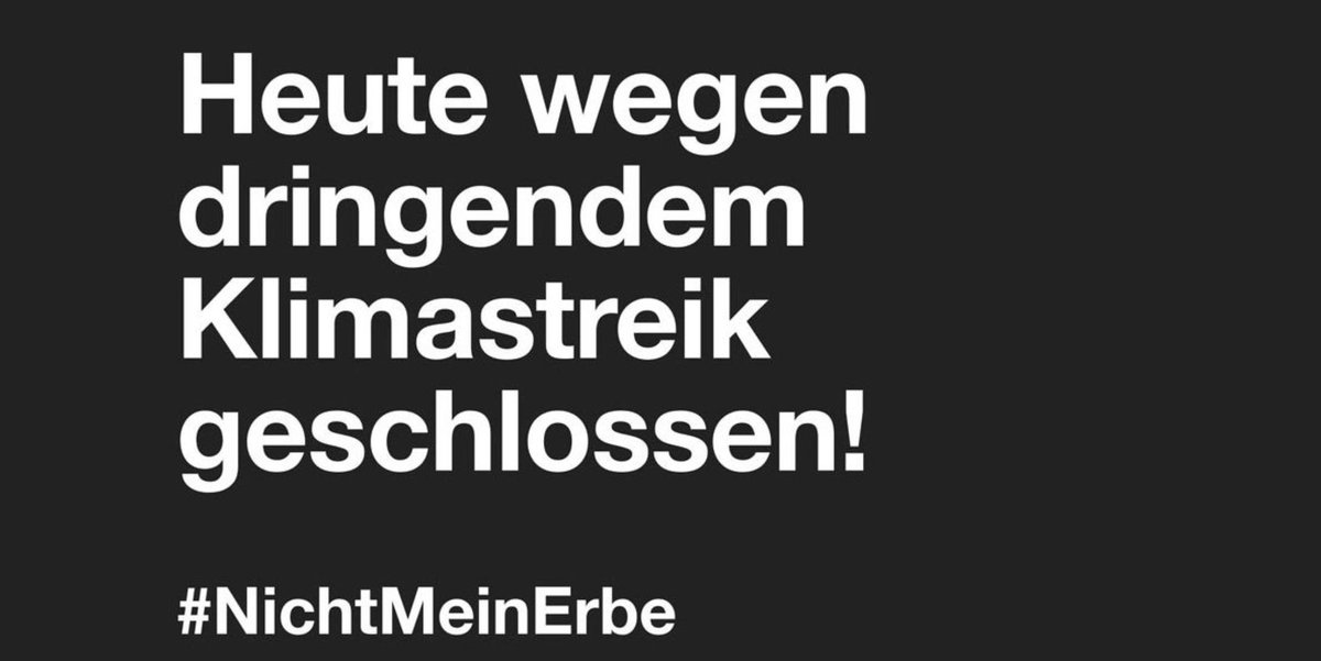 giinco's tweet photo. Wir sind dann mal raus. #klimastreik #nichtmeinerbe #fffwiesbaden https://t.co/zIDcrQG9K9